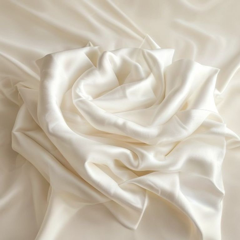 Duchess Bridal Satin — Pearl White (per metre)