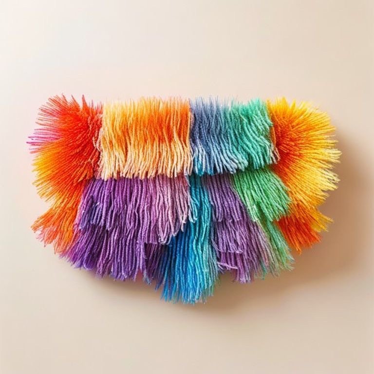 Pom-Pom Lace — Festival Multi (per metre)