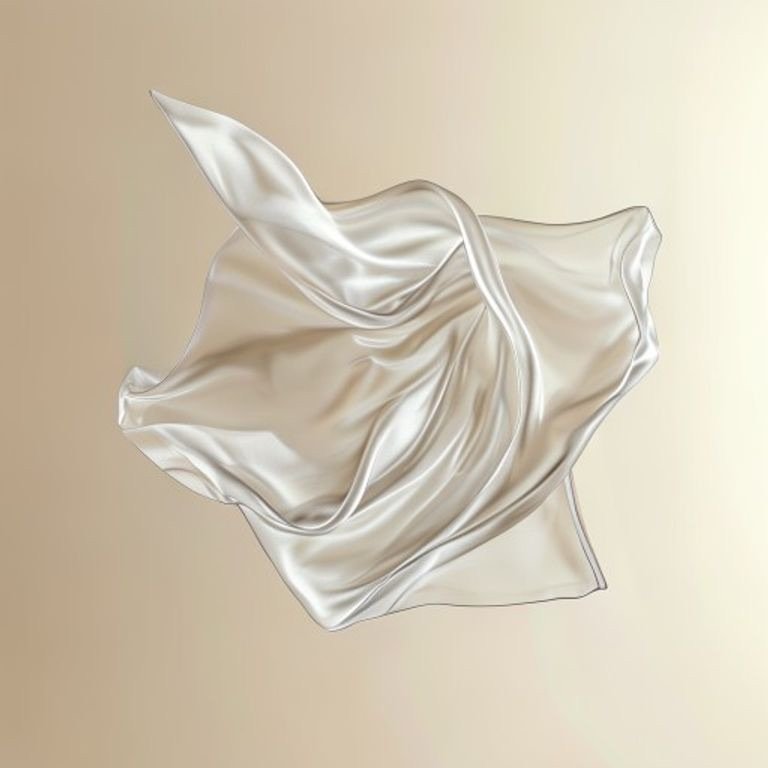 Shimmer Chiffon — Moonlight Silver (per metre)